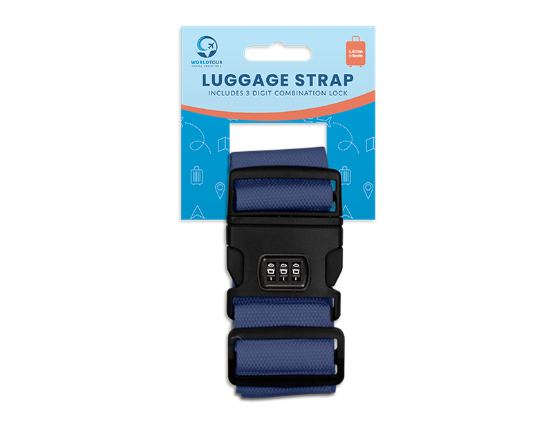 Wholesale Tri Combo Luggage Strap 1.8m
