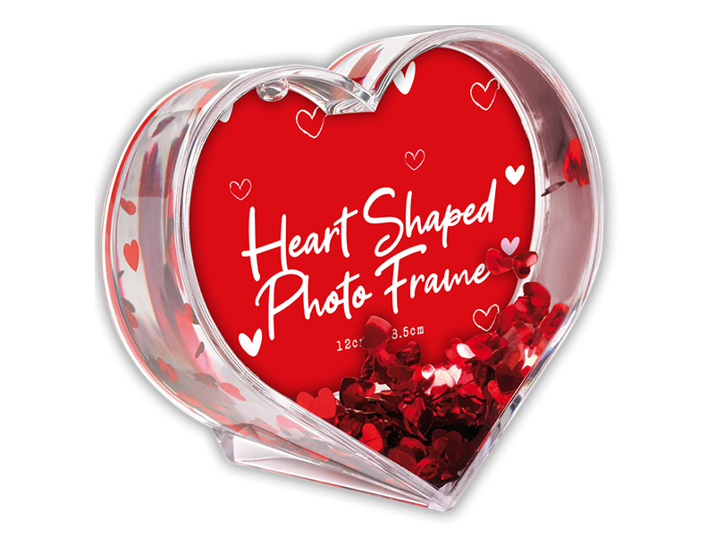 Wholesale Glitter Heart Photo Frame