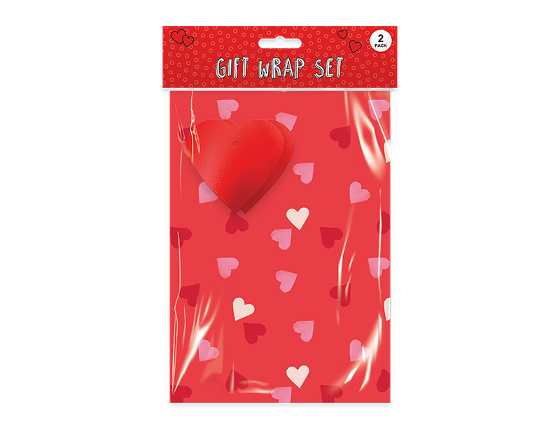 Valentine's Day Gift Wrap Pack