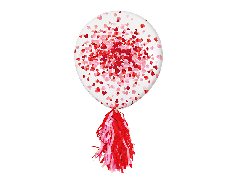 Wholesale Valentine's Giant confetti Balloon 36"