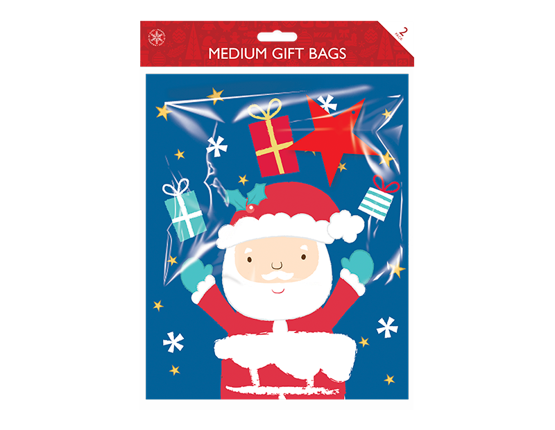 Christmas Cute Medium Gift Bags - 2 Pack