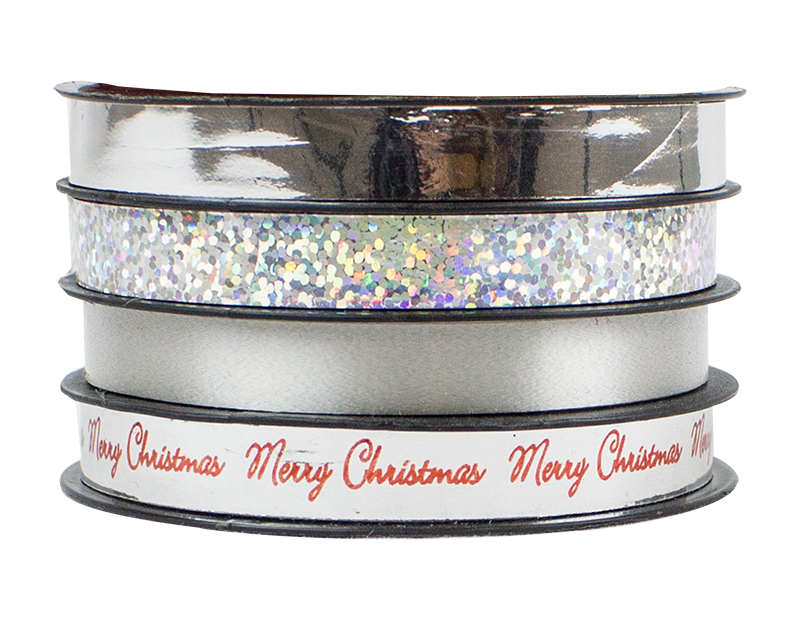 Wholesale Metallic Christmas Ribbon  Bulk Buy Christmas Gift Wrap