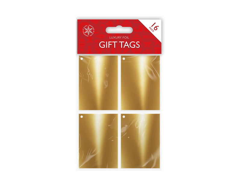 Wholesale Christmas Foil Gift Tags