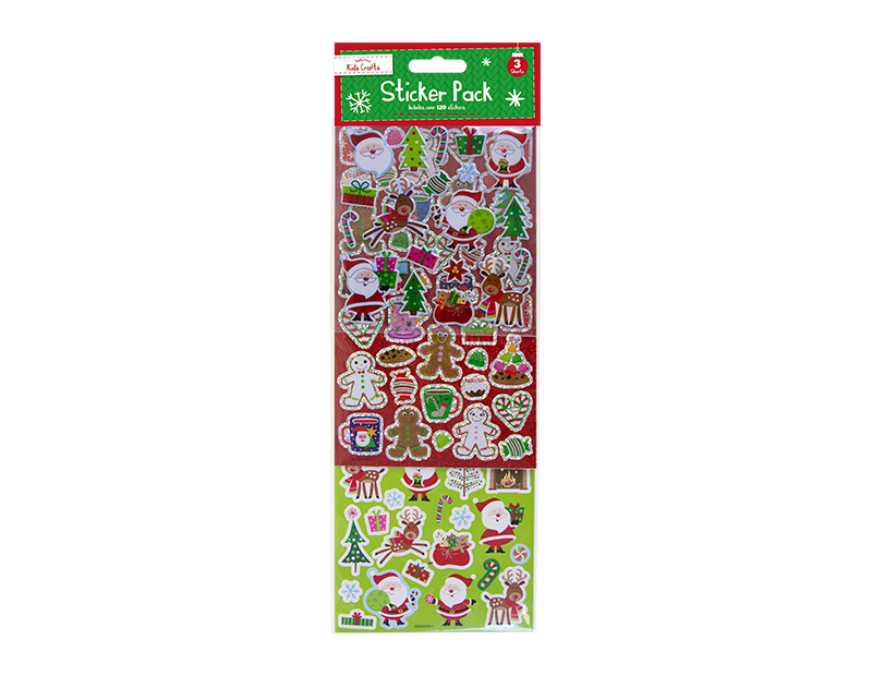 Wholesale Christmas Sticker Pack
