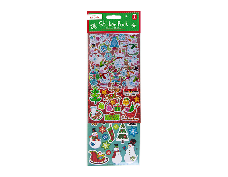 Christmas Sticker Pack - 120 Pack