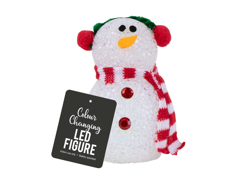 Colour Changing LED Christmas Character With PDQ