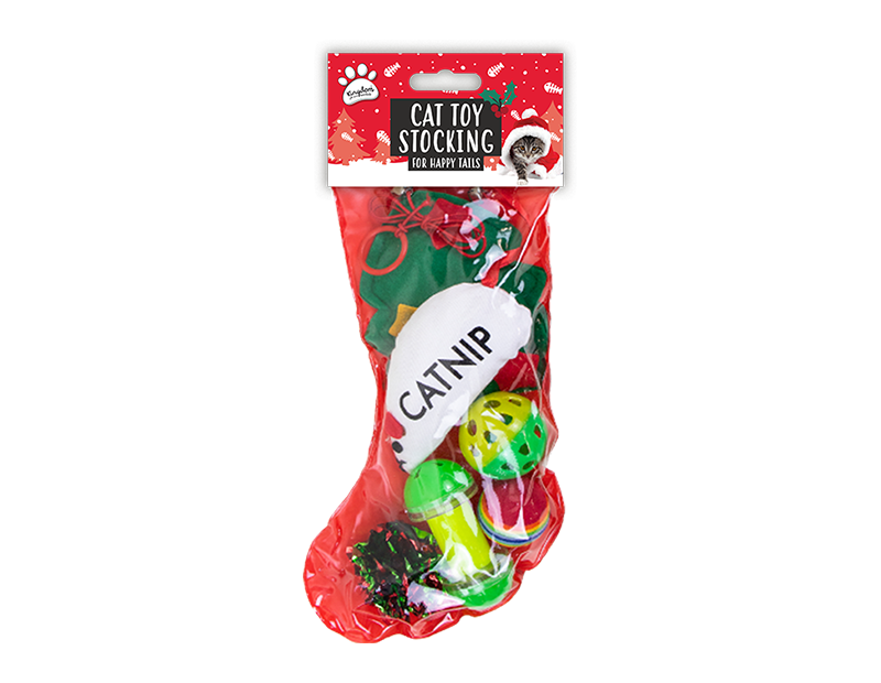Cat online toy stocking