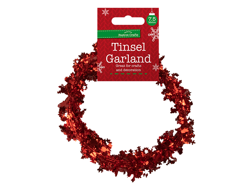 Tinsel Garland 7.5m