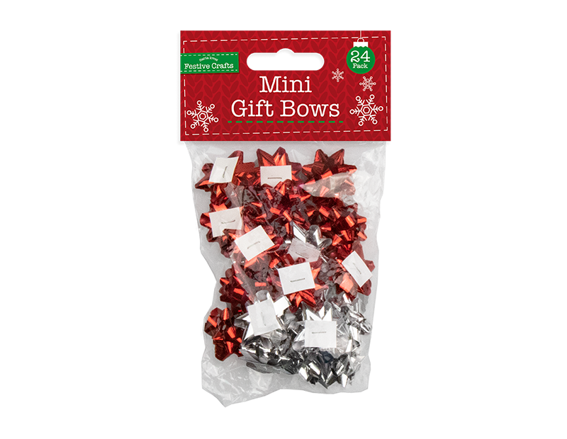 Wholesale Christmas Mini Gift Bows  Gem Imports Ltd