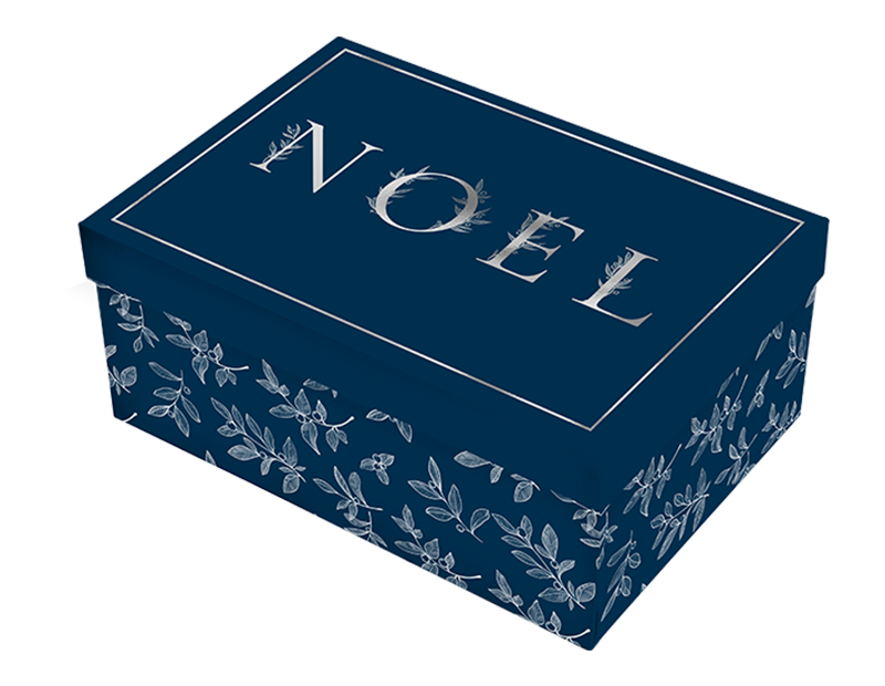 Wholesale Rectangle Foil Gift Box 17.5cm x 12cm