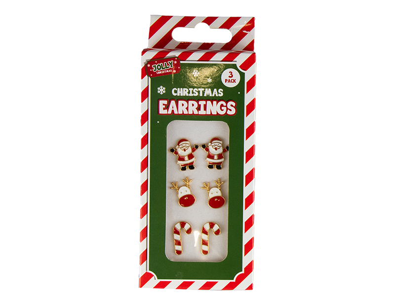 Xmas Earrings 3 Pack