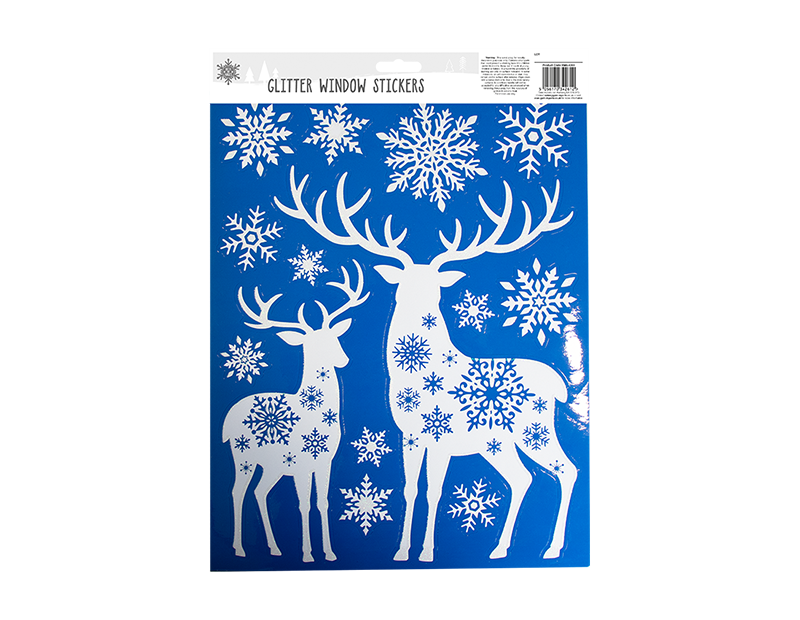 christmas window stickers wholesale uk