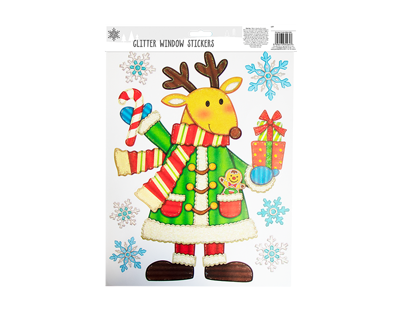 christmas window stickers wholesale distributors