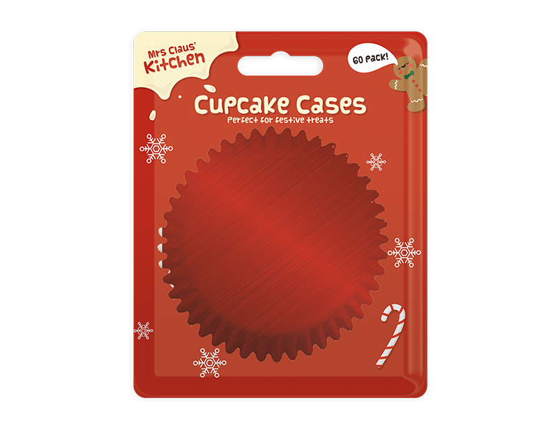 Metallic Cupcake Cases 60 Pack