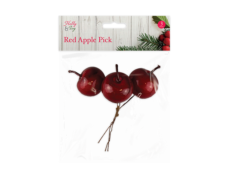 Wholesale Christmas Artificial Apple picks