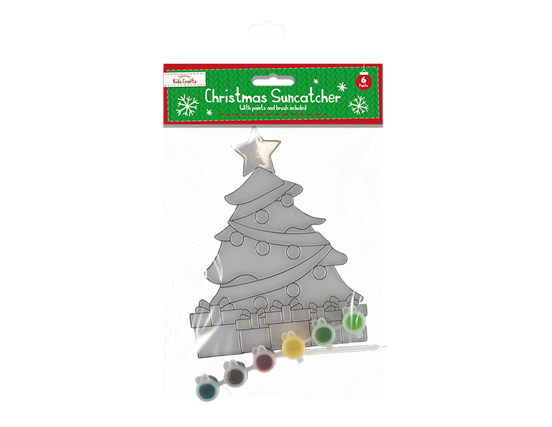 Wholesale Christmas Suncatcher with paint