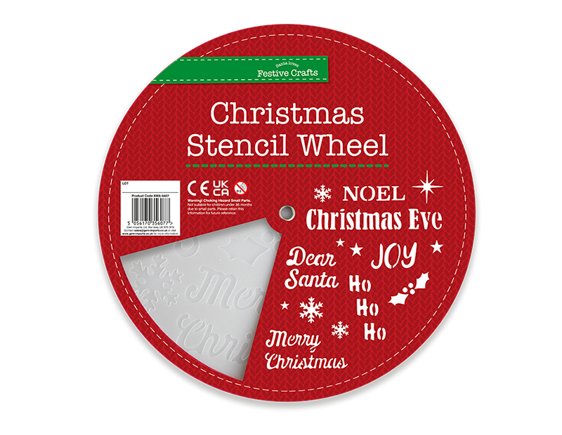 Wholesale Christmas stencil wheel 25cm
