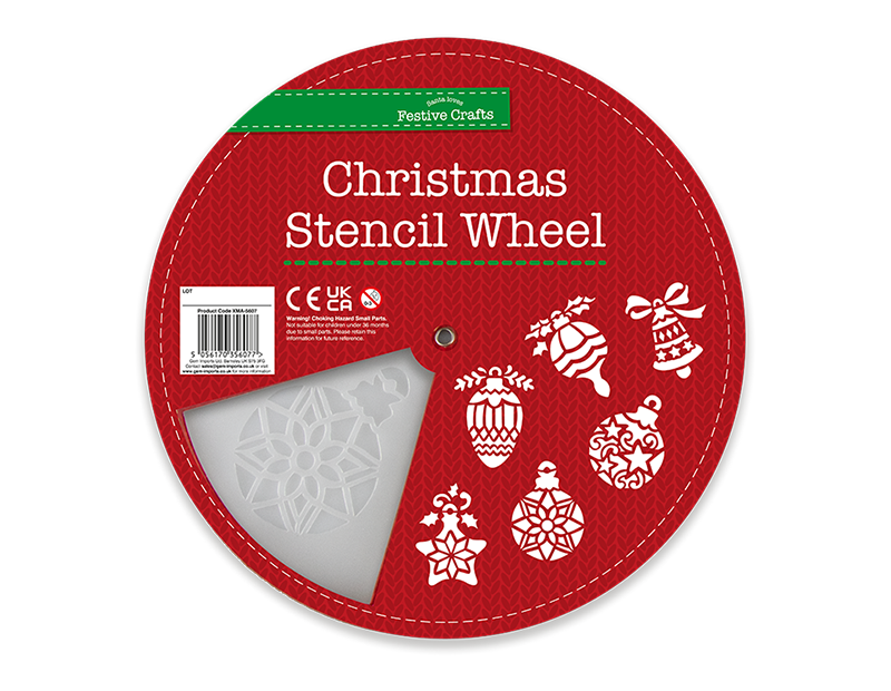 Wholesale Christmas stencil wheel 25cm