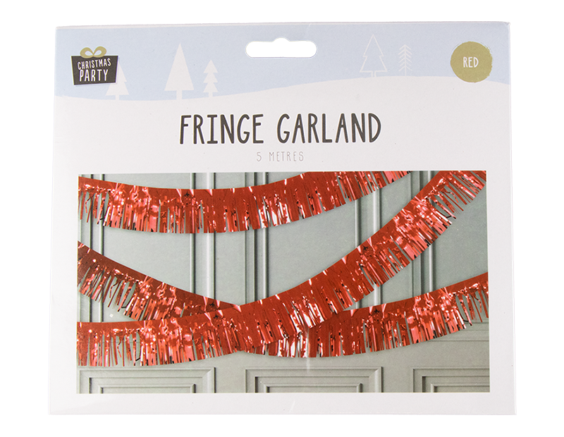 Wholesale Foil Fringe Garland Bulk Buy Christmas Party Supplies