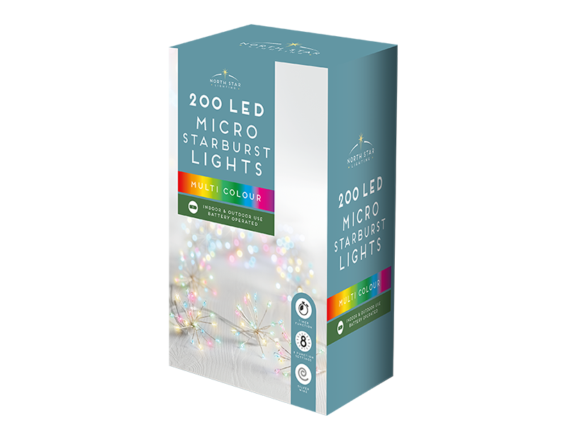 Wholesale 200 LED micro starburst lights