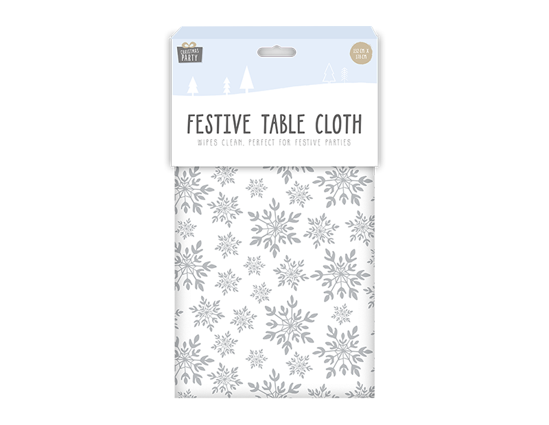 Wholesale Christmas Wipe-Clean Tablecloth