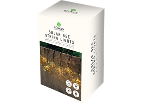 Wholesale 10 solar Bee string lights | Gem imports Ltd.