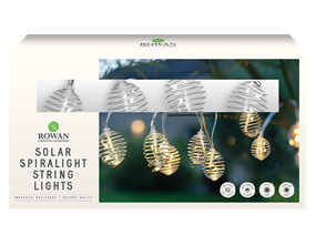 Wholesale 10 solar spiral string lights | Gem imports Ltd