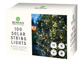 Wholesale 100 Led solar string lights Bright white | Gem imports Ltd.