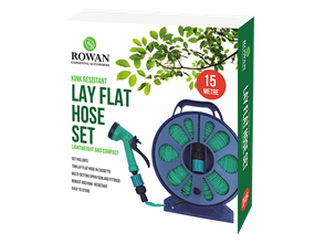 Wholesale 15m Kink resistant Lay Flat hose Set | Gem imports Ltd.