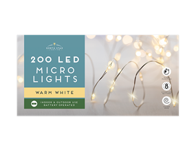 Wholesale Micro Led Battery Operated Lights Warm White | Gem Imports Ltd
