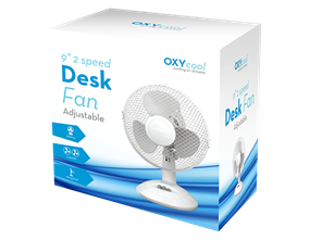 Wholesale 9" 2-Speed Desk Fan