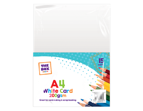 Wholesale A4 White Card 15pk