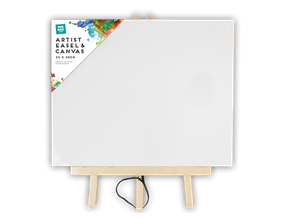 Wholesale Artist Easel with Canvas 24x30cm