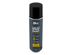 Wholesale Auto Spray Paint Matte Black 250ml