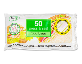 Wholesale Press & Seal Food bags 50pk