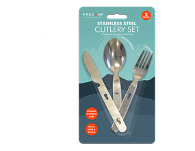 Wholesale Stainless Steel Cutlery Set 3pc