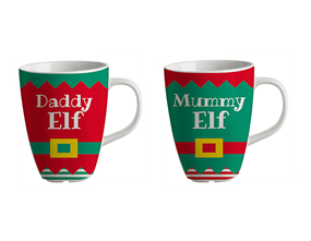 Wholesale Christmas Ceramic Printed Mug | Gem Imports Ltd