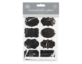 Wholesale Chalkboard Labels 40 Pack