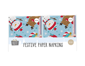 Wholesale Christmas 3 Ply Napkins | Gem Imports Ltd