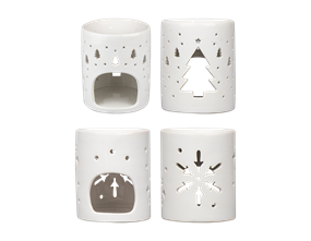 Wholesale Christmas Ceramic Wax Burner 11.5cm | Gem imports Ltd