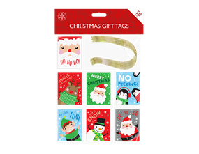 Christmas Gift Tags - 50 Pack