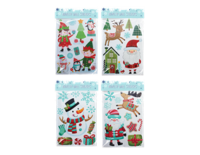 Wholesale Christmas Novelty Wall Stickers | Gem Imports Ltd
