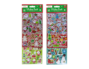 Wholesale Christmas Sticker Pack