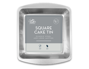Classic Steel Square Cake Tin
