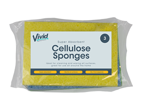 Wholesale Cellulose Sponges 3pk