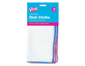 Microfibre Dish Cloths 10pk