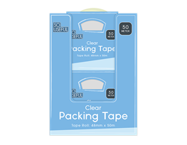 Wholesale Clear Packing Tape 50M CDU