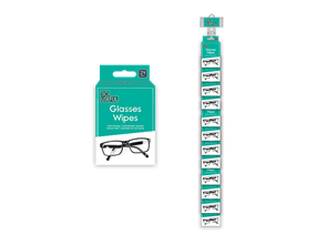 Wholesale Glasses Lens Wipes 24pk With Clip Strip