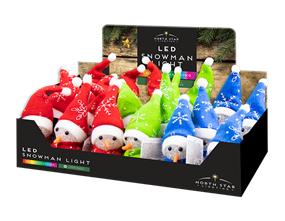 Wholesale Colour Changing Snowmen | Gem Imports Ltd