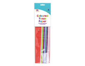 Coloured Tissue Paper 15 Sheets